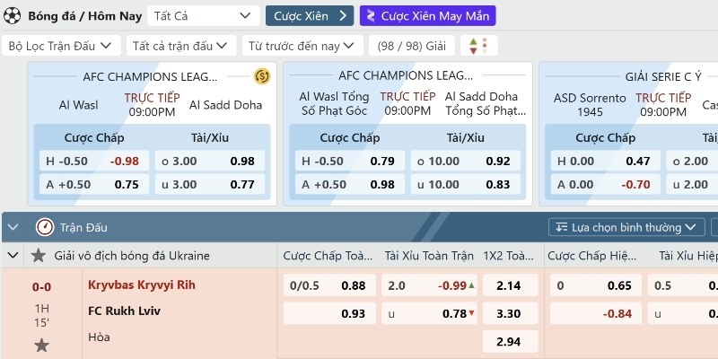 Kèo Score Box Kubet, giải trí cá cược thể thao hấp dẫn 